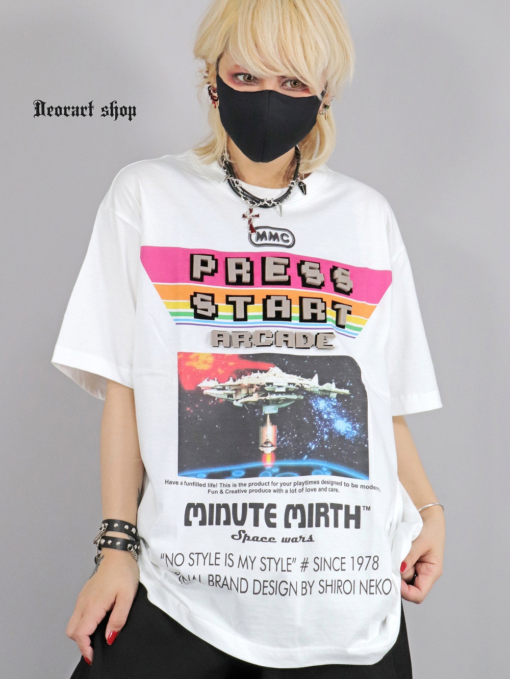 DDeorart,ディオラート,通販,レトロ,Y2K,ファッション,Tシャツ,オーバーサイズ,BIGサイズ,古着,ヴィンテージ,日本未発売,サイバーポップ,サイバーファッション,ゴス,ゴシック,レトロゲーム,ピコピコ,平成レトロ,メンズ,レディス,V系,emo,punk,rock,harajyuku,大きいサイズ,モード,服