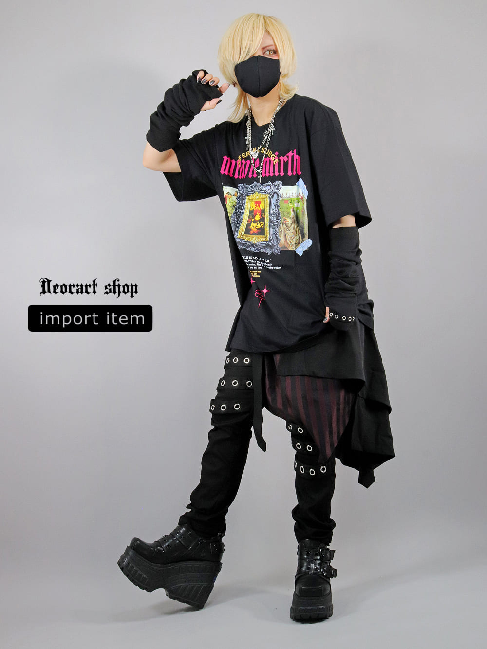 Deorart,ディオラート,通販,レトロ,Y2K,ファッション,Tシャツ,オーバーサイズ,BIGサイズ,古着,ヴィンテージ,日本未発売,ゴス,ゴシック,レトロゲーム絵画,レトロゲームバンドT,天使,,悪魔,メンズ,レディス,V系,emo,punk,cyber,japan,fashion,rock,harajyuku,大きいサイズ,モード,服