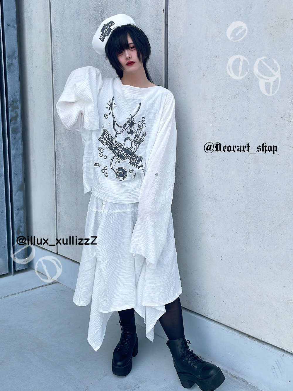 Deorart,ディオラート,モデル,アンバサダー,着用,model,インフルエンサー,地雷系男子,地雷系メンズファッション,V系ファッション,ヴィジュアル系,30代,40代,50代,バンド,衣装,ダンス,メンズ,レディス