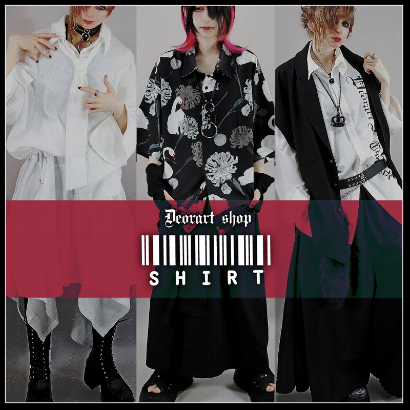 Deorart,ディオラート,透け,レース,着物,ゴシック,パンクロック,アクセサリー,安全ピン,首輪,チョーカー,メンコン,メン地下,ホスト,地雷系,男,V系,ヴィジュアル系,コーディネート,服,通販,ブランド,大人,カッコイイ,