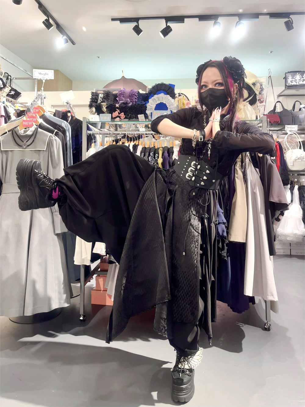 Deorart,ディオラート,モデル,ケラショップ,店舗,取扱店,スタッフコーデ,ペア,ファッション,メンズファッション,レディースファッション,V系ファッション,地雷系ファッション,地雷系女子,地雷系男子