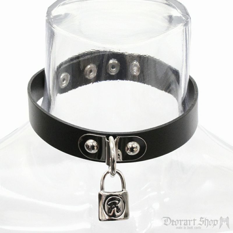 BY2095 Padlock choker 南京錠 チョーカー/首輪 | Deorart shop