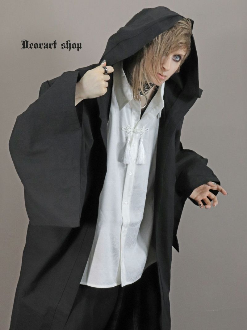 Deorart,ディオラート,着物袖,羽織り,パーカー,カーディガン,和ゴス,V系,ヴィジュアル系,30代,40代,50代,カッコイイ,衣装,ダンス,よさこい,和装,和柄,和風メンズ,レディス,普段使い