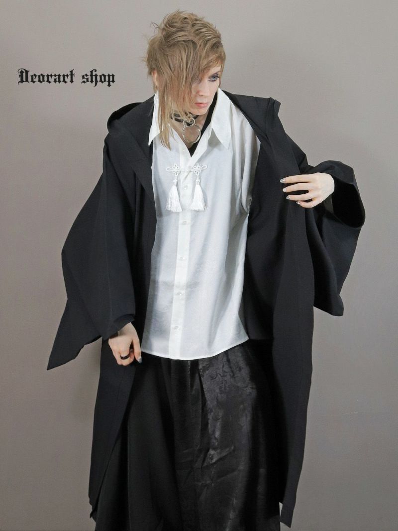 Deorart,ディオラート,着物袖,羽織り,パーカー,カーディガン,和ゴス,V系,ヴィジュアル系,30代,40代,50代,カッコイイ,衣装,ダンス,よさこい,和装,和柄,和風メンズ,レディス,普段使い