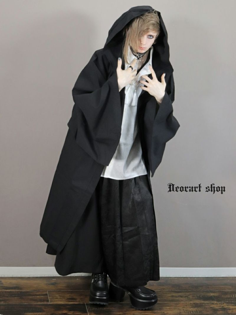 Deorart,ディオラート,着物袖,羽織り,パーカー,カーディガン,和ゴス,V系,ヴィジュアル系,30代,40代,50代,カッコイイ,衣装,ダンス,よさこい,和装,和柄,和風メンズ,レディス,普段使い