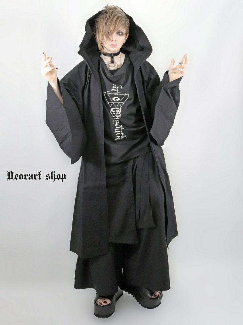 Deorart,ディオラート,着物袖,羽織り,パーカー,カーディガン,和ゴス,V系,ヴィジュアル系,3