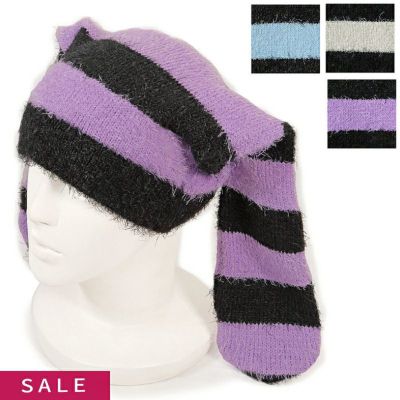 クラウン プロフィールご確認ください。様オーダー　うさ耳ニット帽 クラウン プロフィールご確認ください。様オーダー うさ耳ニット帽