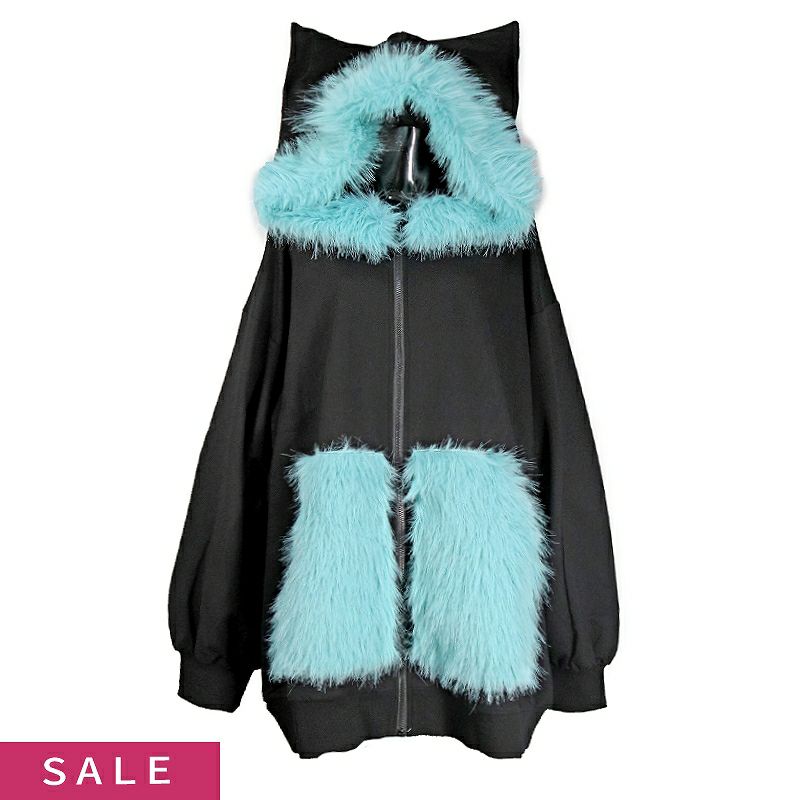 Deorart,ディオラート,猫耳パーカー,ネコミミパーカー,ケモ耳,フード,パンクロック,ゴシック,モード,メンズ,レディス,おしゃれ,可愛い,カッコイイ,原宿系,V系,衣装,通販