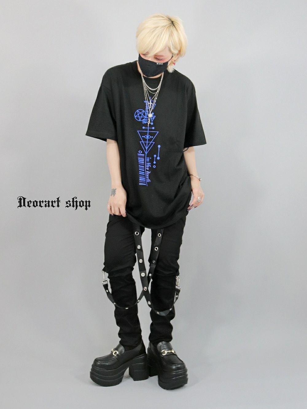 Deorart,ディオラート,スキニーパンツ,地雷系,男,V系,パンクロック,ハイブランド,かっこいい,ゴシック,ヴィジュアル系,メンズ,レディス