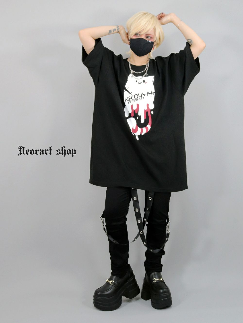 Deorart,ディオラート,スキニーパンツ,地雷系,男,V系,パンクロック,ハイブランド,かっこいい,ゴシック,ヴィジュアル系,メンズ,レディス