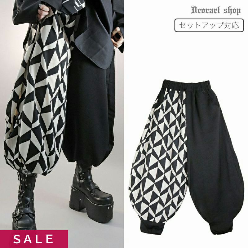 Deorart,ディオラート,V系,ヴィジュアル系,パンツ,セットアップ,チャイナパンツ,ニッカポッカ,ボンタン,ランタンパンツ, 太極拳,和装,作務衣,ゴシック,地雷系,メンズ,男装,レディス,カッコイイ,衣装,ダンス,メンズ,レディス