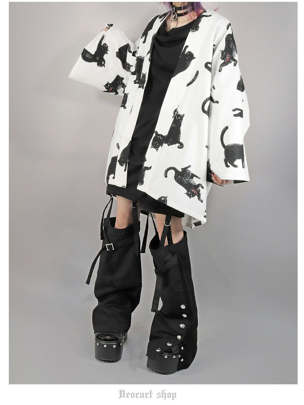 Deorart,ディオラート,スキニーパンツ,レッグカバーパンツ,ボンパン,地雷系,男,V系,パンクロック,ハイブランド,かっこいい,ゴシック,ヴィジュアル系,メンズ,レディス