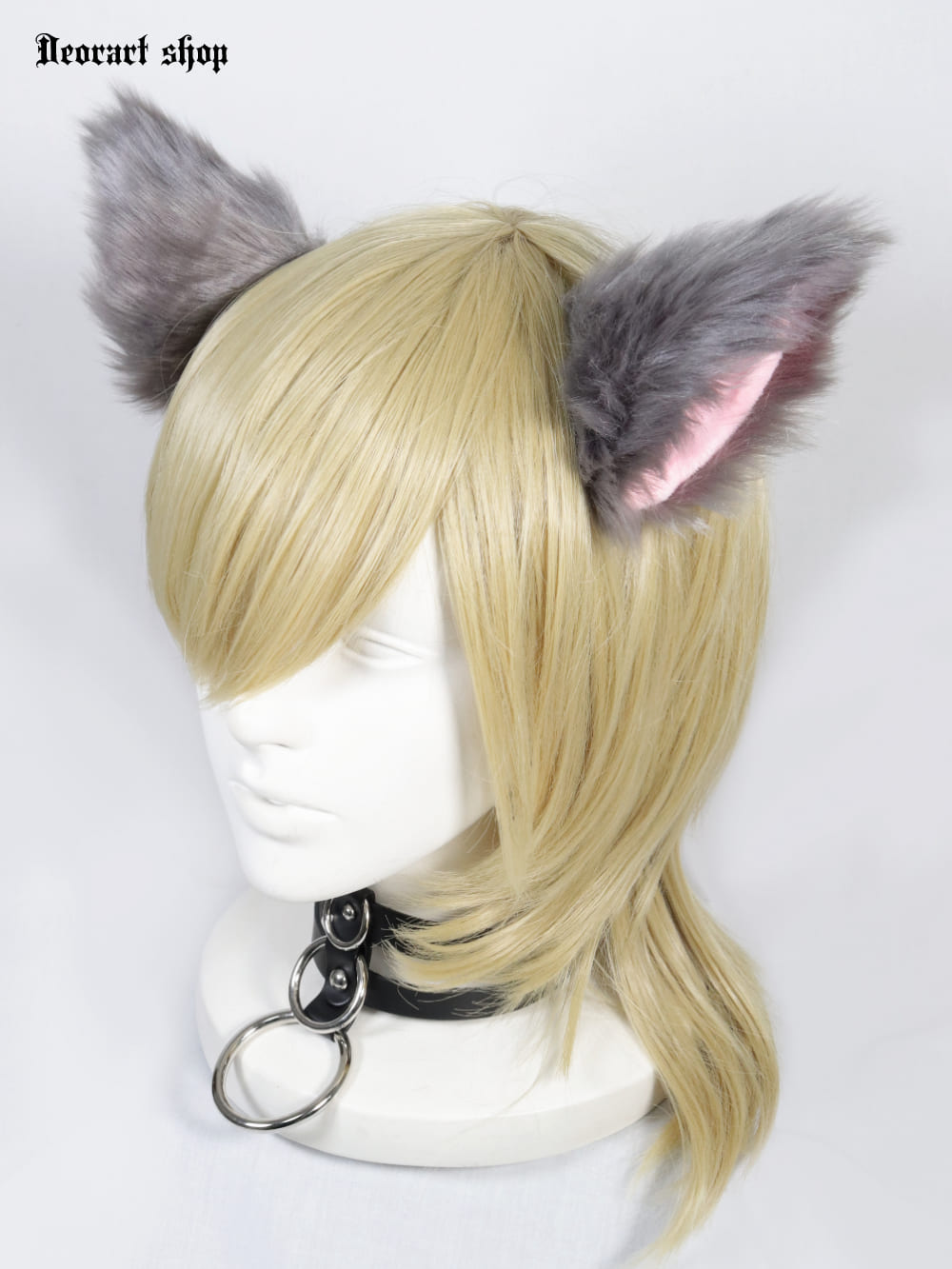 Deorart,ディオラート,ネコミミ,猫耳,ヘアピン,ケモミミ,狐耳,狼耳,ウルフ耳,カチューシャ,ずれない,和装,九尾,狛犬,耳,メンズ,レディス