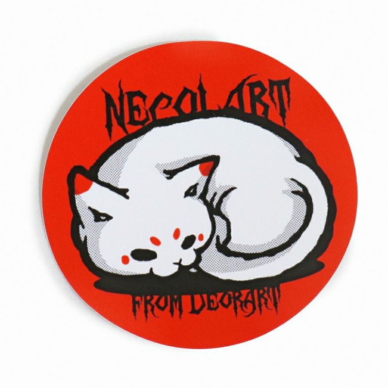 Deorart,ステッカー,NECOLA,オリジナルグッズ,ネコ,かわいい,スマホアクセサリー,グッズ,キャラクター