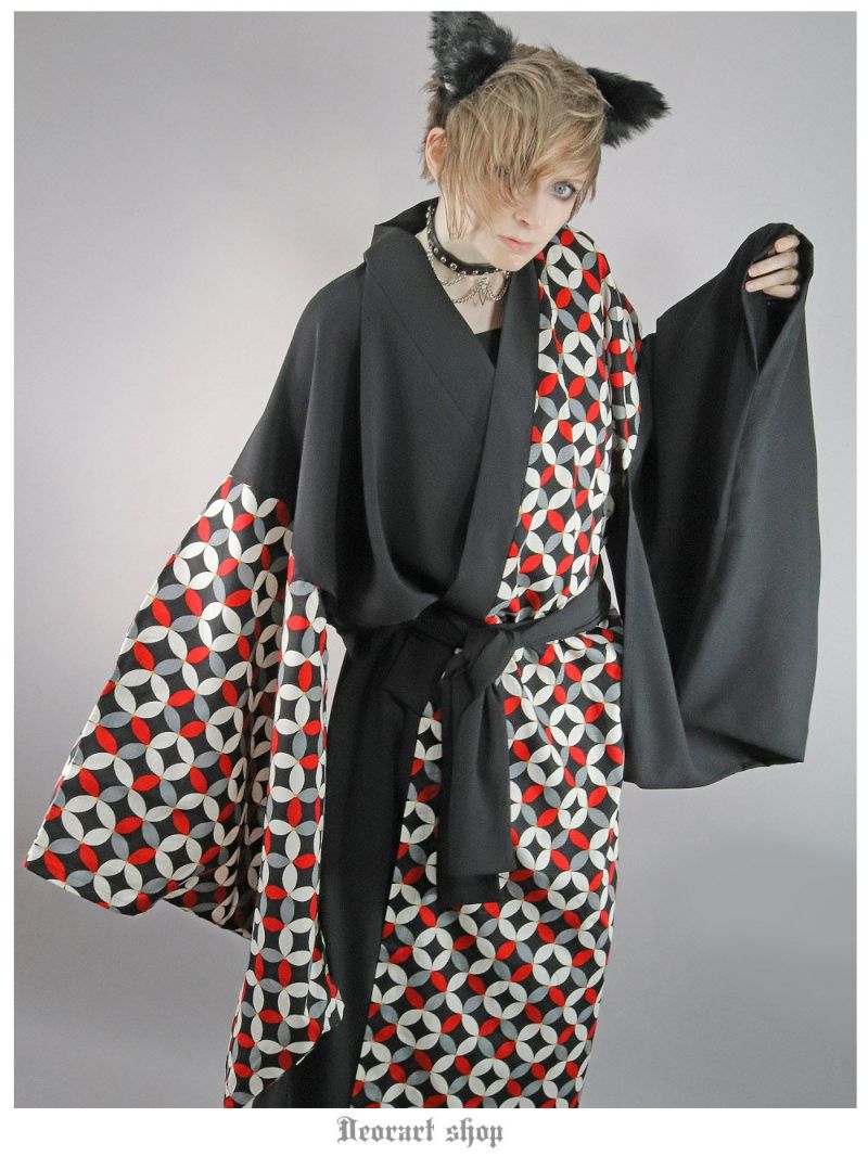 DRT2770B [ YUKATA ] Gothic＆Modern 振袖 浴衣 [モダン・七宝