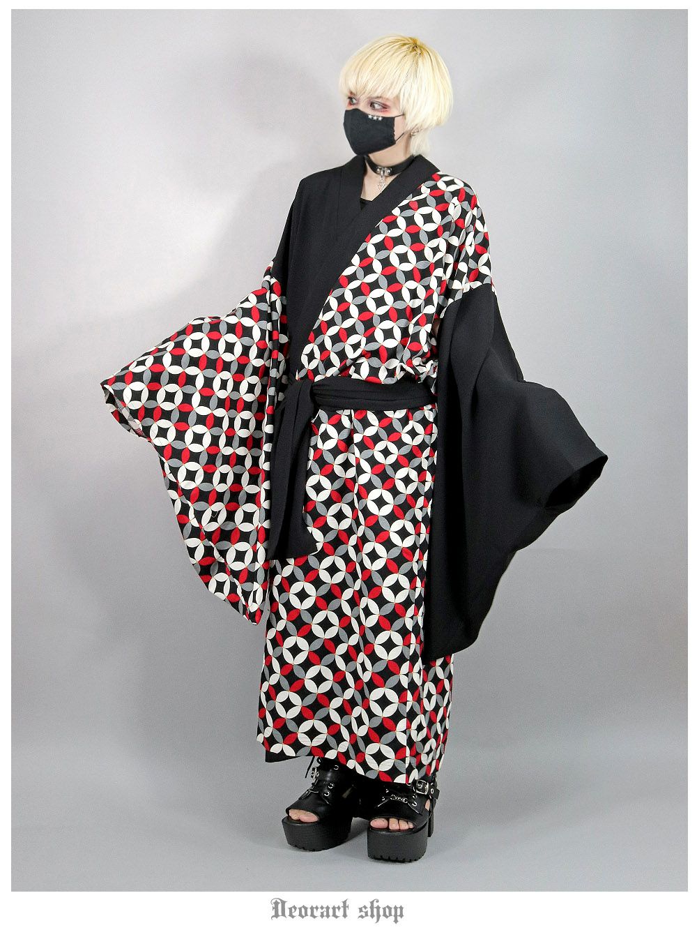 DRT2770B [ YUKATA ] Gothic＆Modern 振袖 浴衣 [モダン・七宝 