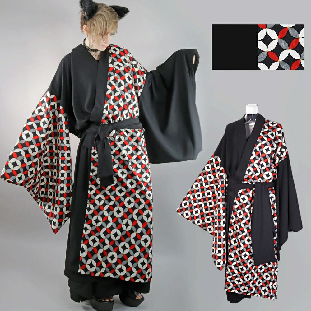 Deorart,ディオラート,浴衣,着物,和ゴス,ゴシック,地雷系,V系,パンクロック,メンズ,レディス,ハイブランド,和装,お稲荷さん,巫女,