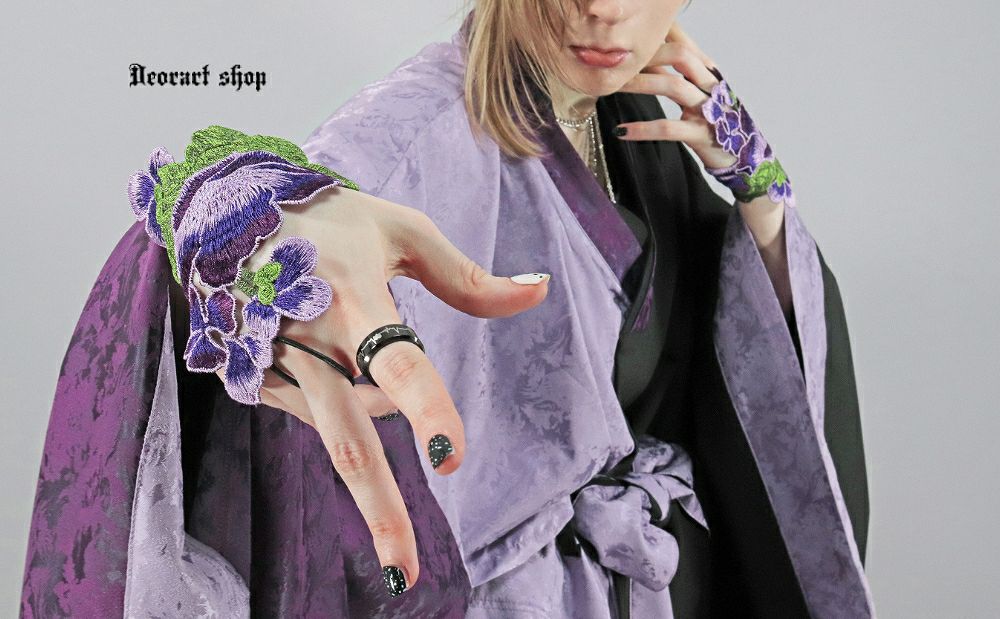 Deorart,ディオラート,中華,チャイナコーデ,ブレスレット,アームカバー,和装,着物,衣装,お祭り,