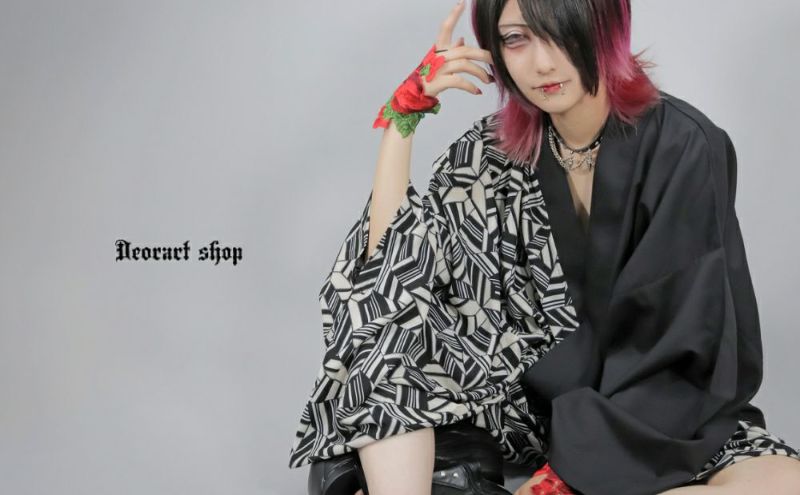 Deorart,ディオラート,原宿,地雷系,ジラサブ,セットアップ,和装,浴衣,甚平,カッコイイ,ハイブランド,V系,バンギャ,30代,40代,ホスト,衣装,メンズ,レディス