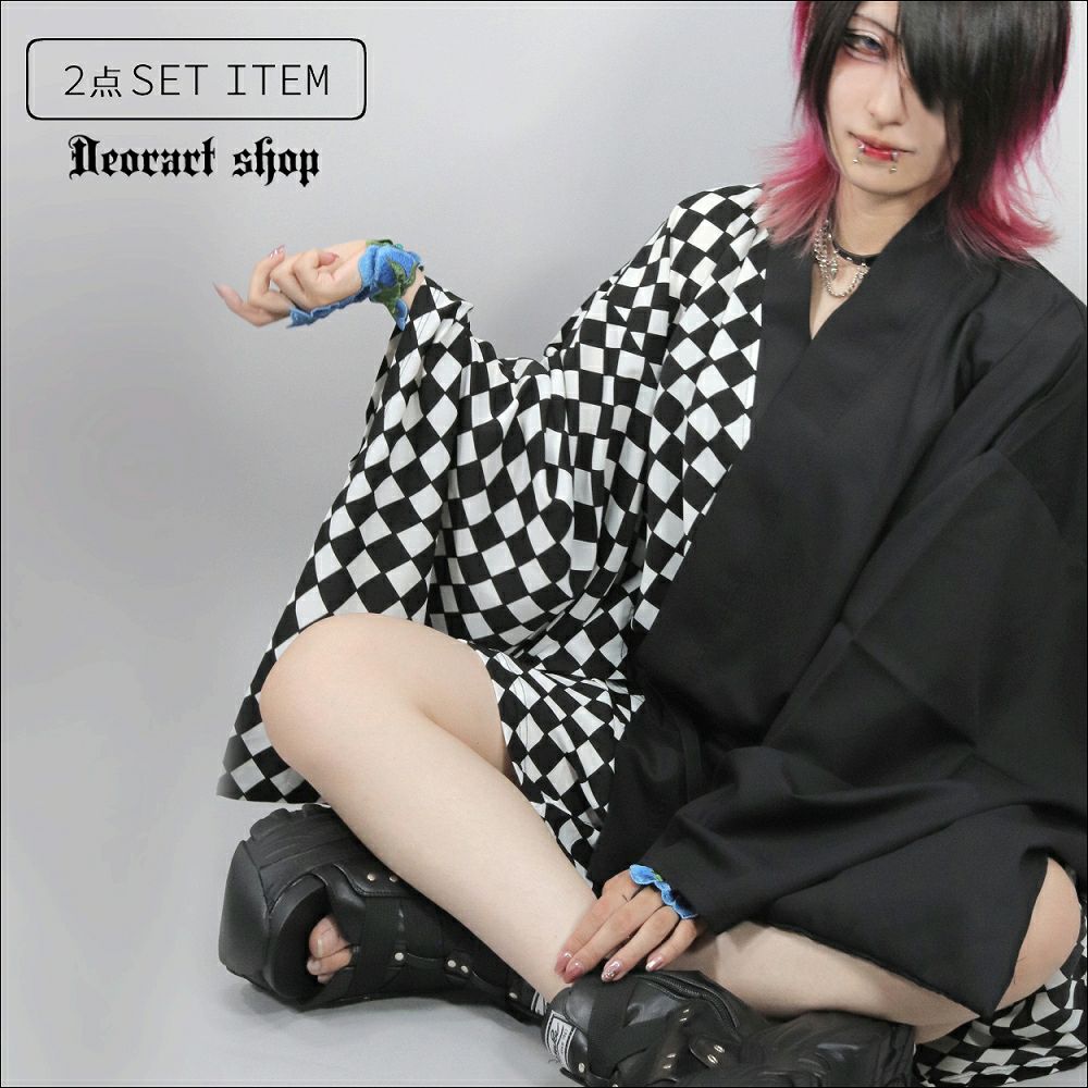 Deorart,ディオラート,原宿,地雷系,ジラサブ,セットアップ,和装,浴衣,甚平, カッコイイ,ハイブランド,V系,バンギャ,30代,40代,ホスト,衣装,メンズ,レディス