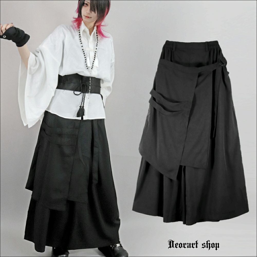 Deorart,ディオラート,袴,ハカマ,パンツ,ワイドパンツ,和装,V系,ヴィジュアル系,30代,40代,50代,カッコイイ,衣装,ダンス