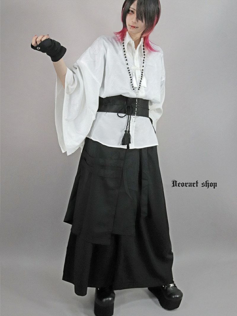 Deorart,ディオラート,袴,ハカマ,パンツ,ワイドパンツ,和装,V系,ヴィジュアル系,30代,40代,50代,カッコイイ,衣装,ダンス