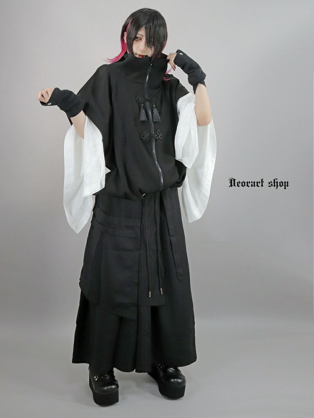 Deorart,ディオラート,袴,ハカマ,パンツ,ワイドパンツ,和装,V系,ヴィジュアル系,30代,40代,50代,カッコイイ,衣装,ダンス