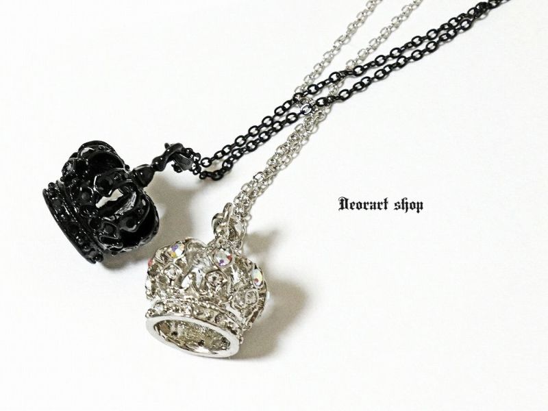 BLACK PEACENOW crown クラウン 王冠 ネックレス y2k BLACK PEACENOW crown クラウン 王冠 ネックレス y2k