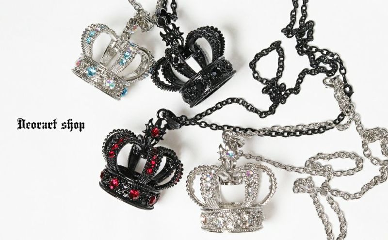 Deorart,ディオラート,王冠,クラウン,オーブ,大きい,ビッグ,ネックレス,大きい