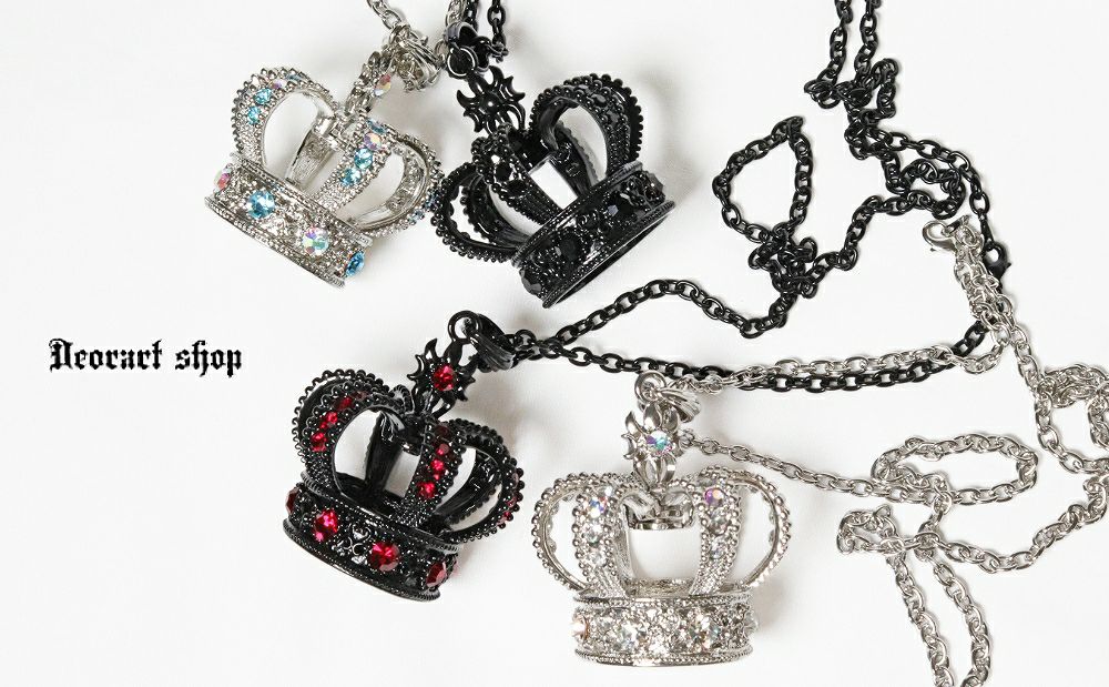 Deorart,ディオラート,王冠,クラウン,オーブ,大きい,ビッグ,ネックレス,大きい