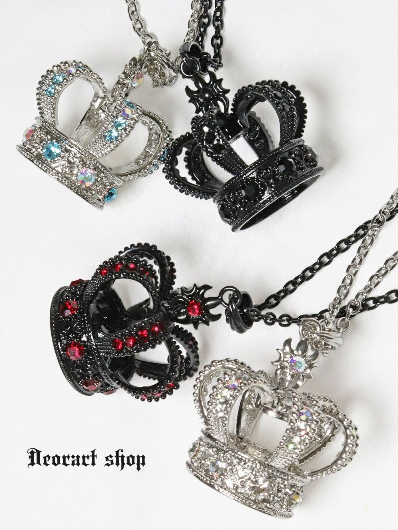 Deorart,ディオラート,王冠,クラウン,オーブ,大きい,ビッグ,ネックレス,大きい