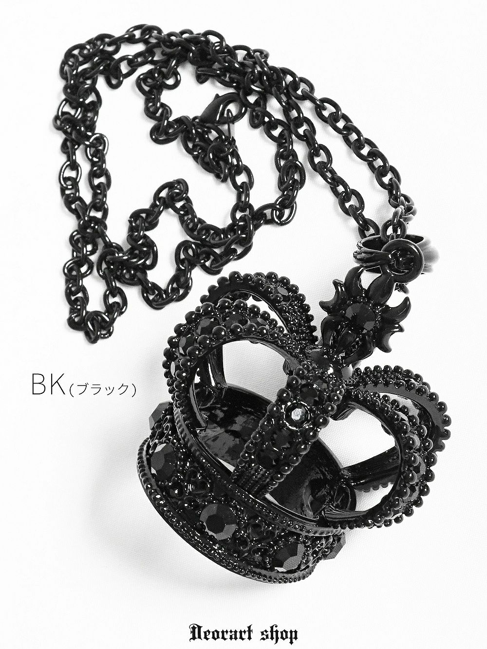 Deorart,ディオラート,王冠,クラウン,オーブ,大きい,ビッグ,ネックレス,大きい