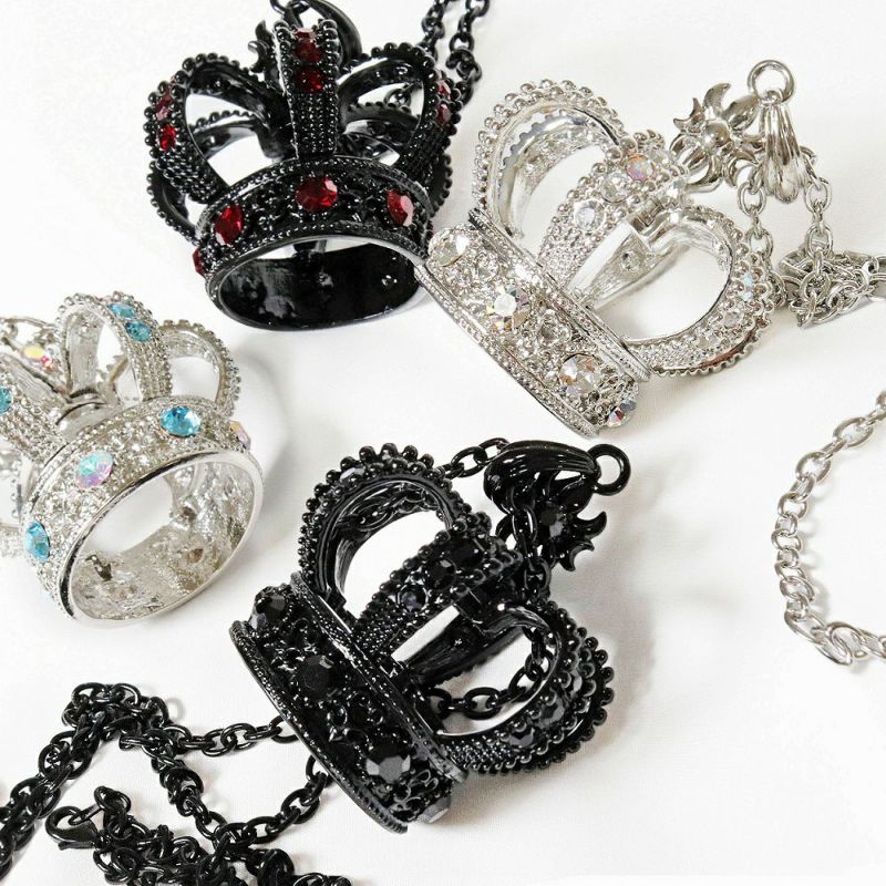 Deorart,ディオラート,王冠,クラウン,オーブ,大きい,ビッグ,ネックレス,大きい