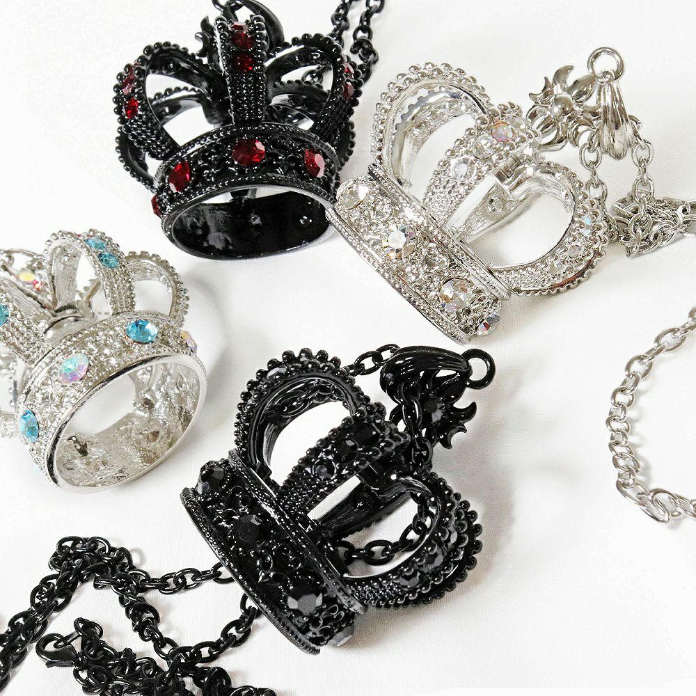 Deorart,ディオラート,王冠,クラウン,オーブ,大きい,ビッグ,ネックレス,大きい