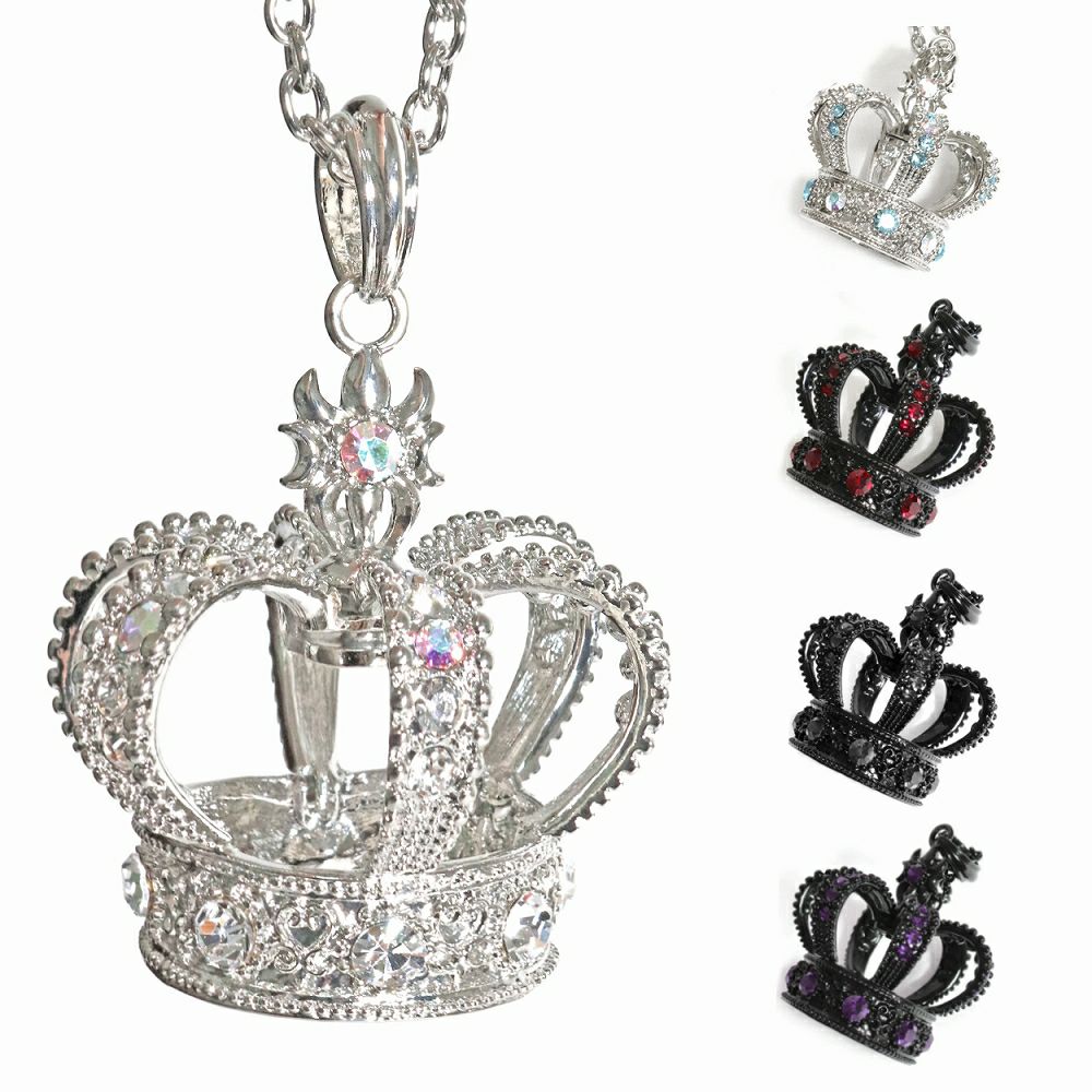 Deorart,ディオラート,王冠,クラウン,オーブ,大きい,ビッグ,ネックレス,大きい