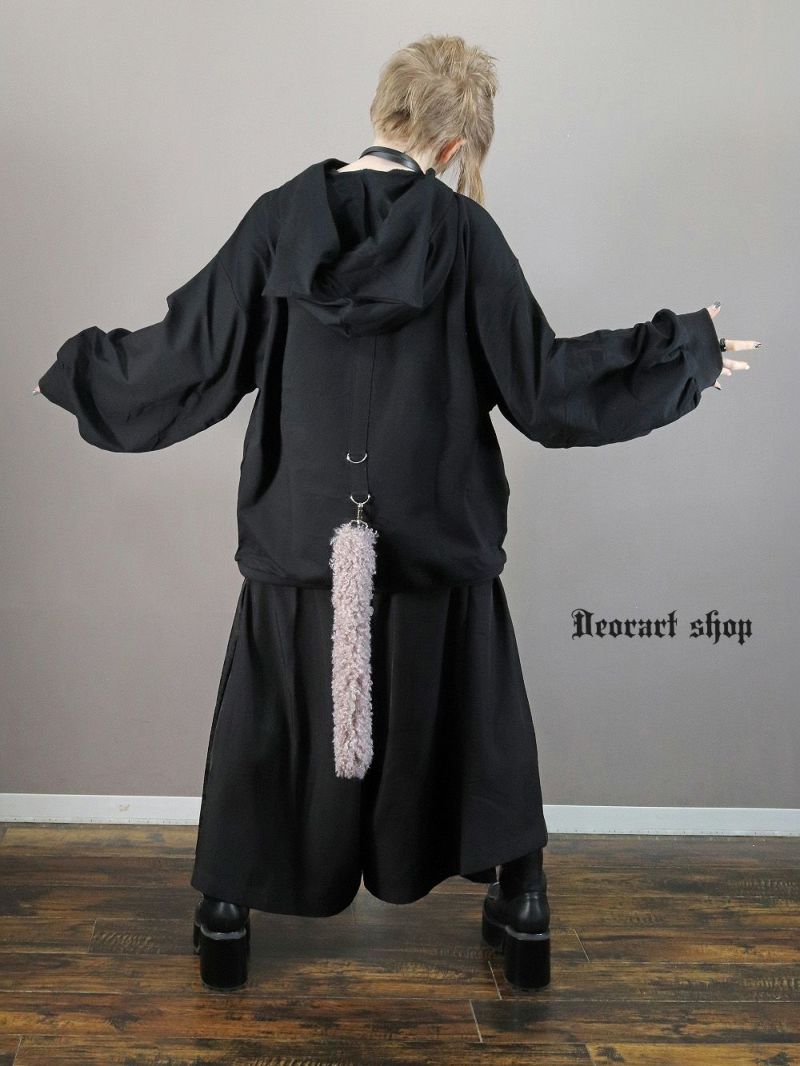 Deorart,ディオラート,地雷系,猫耳パーカー,ネコミミパーカー,ケモ耳,フード,V系,emo,punk,rock,原宿 ,ゴシック,モード,メンズ,レディス,ブランド,衣装,通販