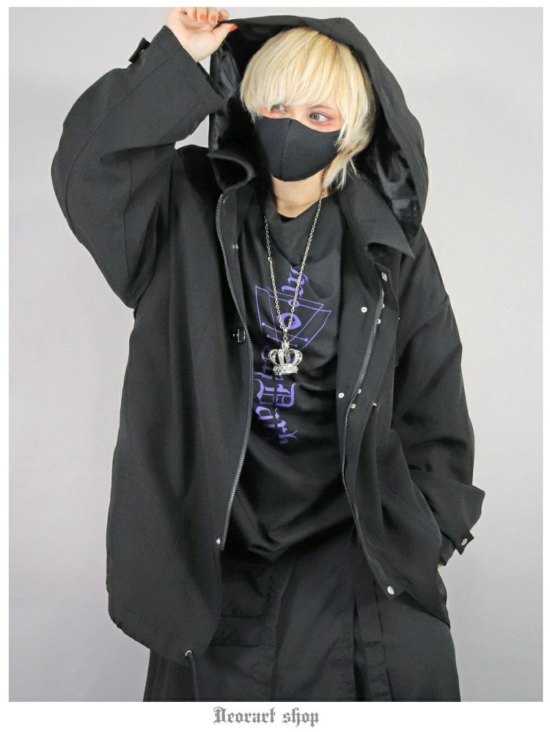 DRT2812 【Goth mods coat】 ファイヤーマンバックル・ゴシック
