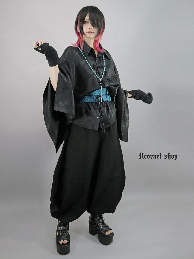 Deorart,ディオラート,V系,地雷系,中華柄,チャイニーズマフィア,中華マフィア,パンツ,バルーンパンツ,ボンタン,コーデ,ホスト,コンカフェ,ライブ,ファッション,ダンス衣装,メンズ,レディス,男装