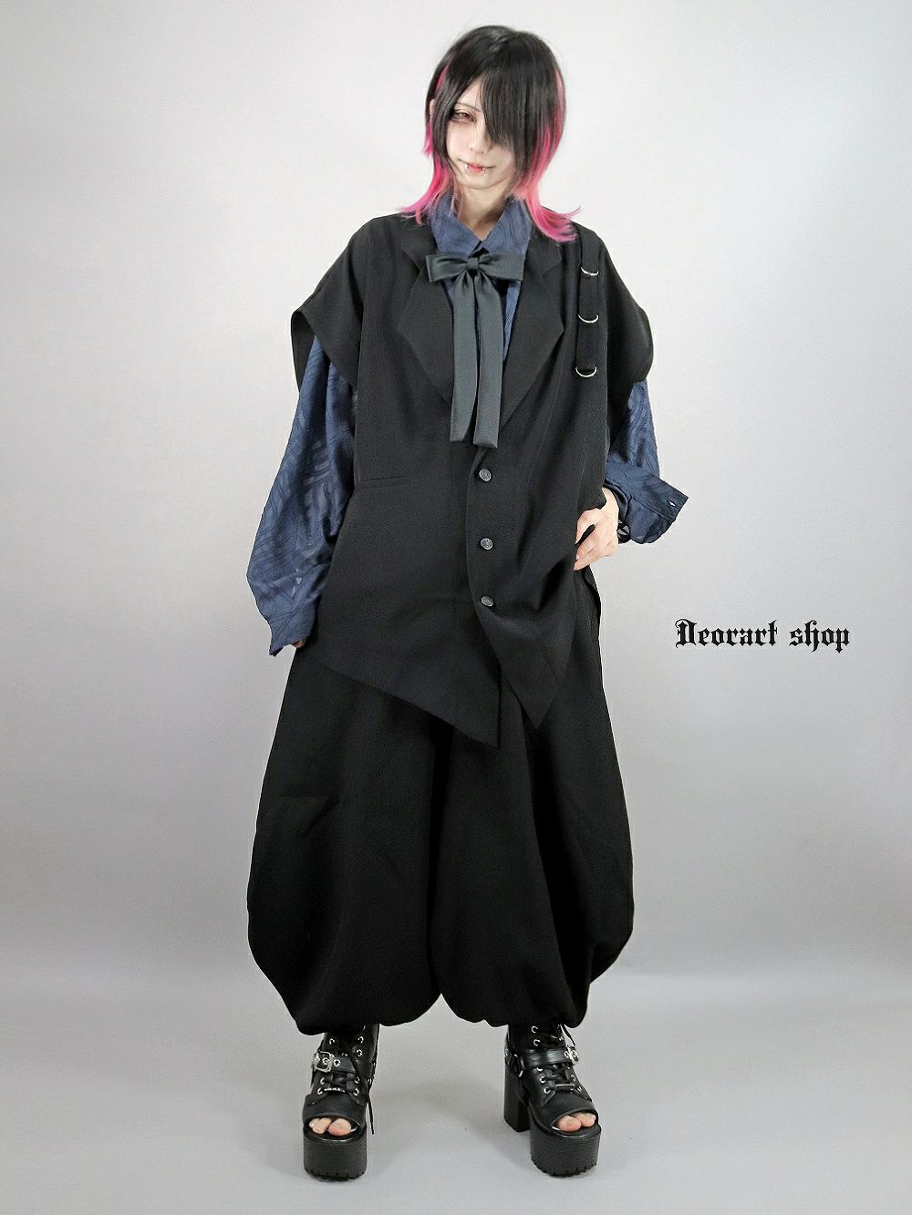 Deorart,ディオラート,V系,地雷系,中華柄,チャイニーズマフィア,中華マフィア,パンツ,バルーンパンツ,ボンタン,コーデ,ホスト,コンカフェ,ライブ,ファッション,ダンス衣装,メンズ,レディス,男装