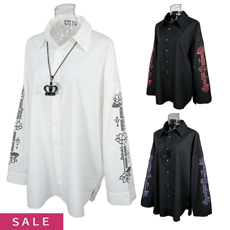 Deorart,ディオラート,V系,地雷系,中華柄,蓮,彼岸花,新中式,和柄,ヴィジュアル系,ホスト,コンカフェ,シャツ,ライブ,ファッション,ダンス衣装,メンズ,レディス,男装