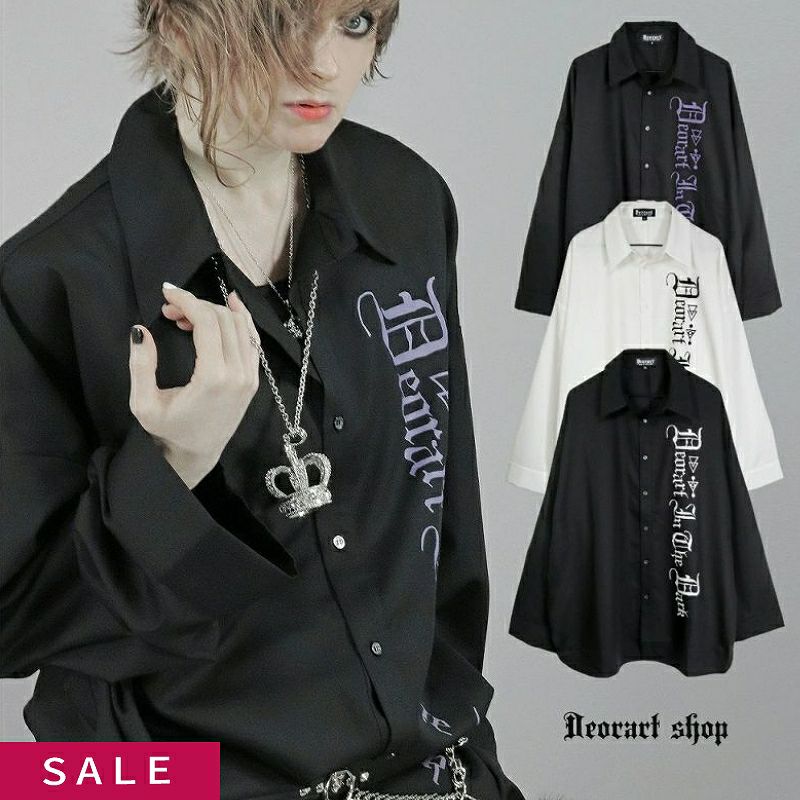 Deorart,ディオラート,モード,V系,地雷系,モノトーン,アシメ,ゴシック,ダーク,V系,ヴィジュアル系,ホスト,コンカフェ,シャツ,ライブ,ファッション,ダンス衣装,メンズ,レディス,男装