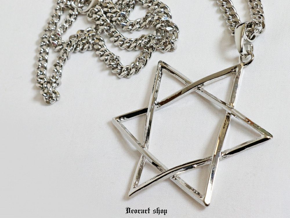Deorart,ディオラート,通販,アパレル,アクセサリー,ネックレス,六芒星,ヘキサグラム,サブカル系,病みかわいい,地雷系,原宿,歌舞伎町,バンド,V系,男装,コスプレ衣装,