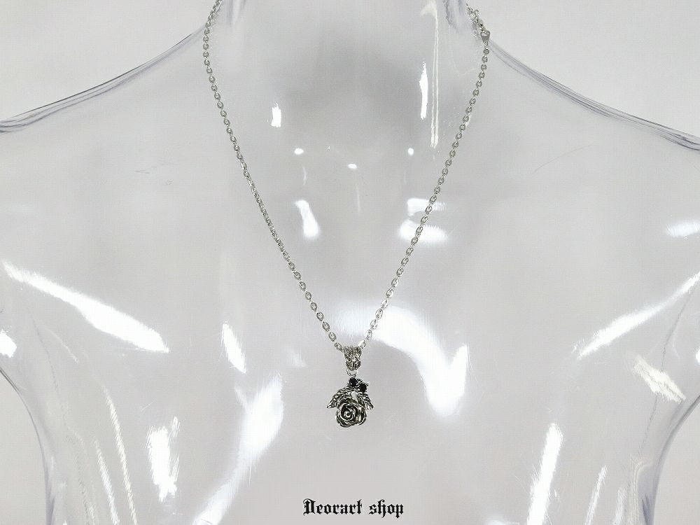 Deorart,ディオラート,通販,アパレル,アクセサリー,ネックレス,薔薇,バラ,リーフ,シルバーネックレス,ゴシックアクセ,ロリータアクセ,サブカル系,病みかわいい,地雷系,バンド,ホスト,原宿,歌舞伎町,V系,メルヘン,