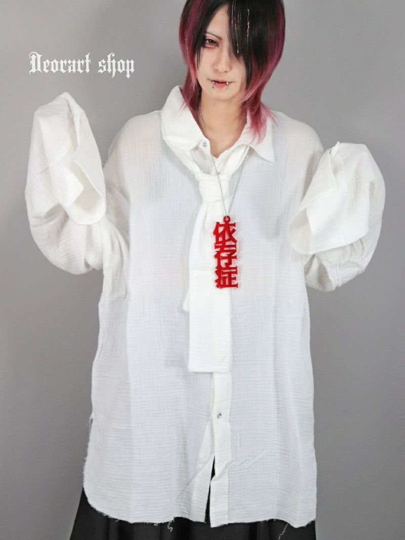 Deorart,ディオラート,病院風コーデ,ナースコーデ,ドクター,注射器,聴診器,プリント,医者,白衣,マッドサイエンティスト,コスプレ,ゴスロリ,通販,地雷系,ハロウィン,衣装,バンド,コンカフェ,V系,ヴィジュアル系,男,メンズ,レディース,ファッション,mad scientist,emo,fashion