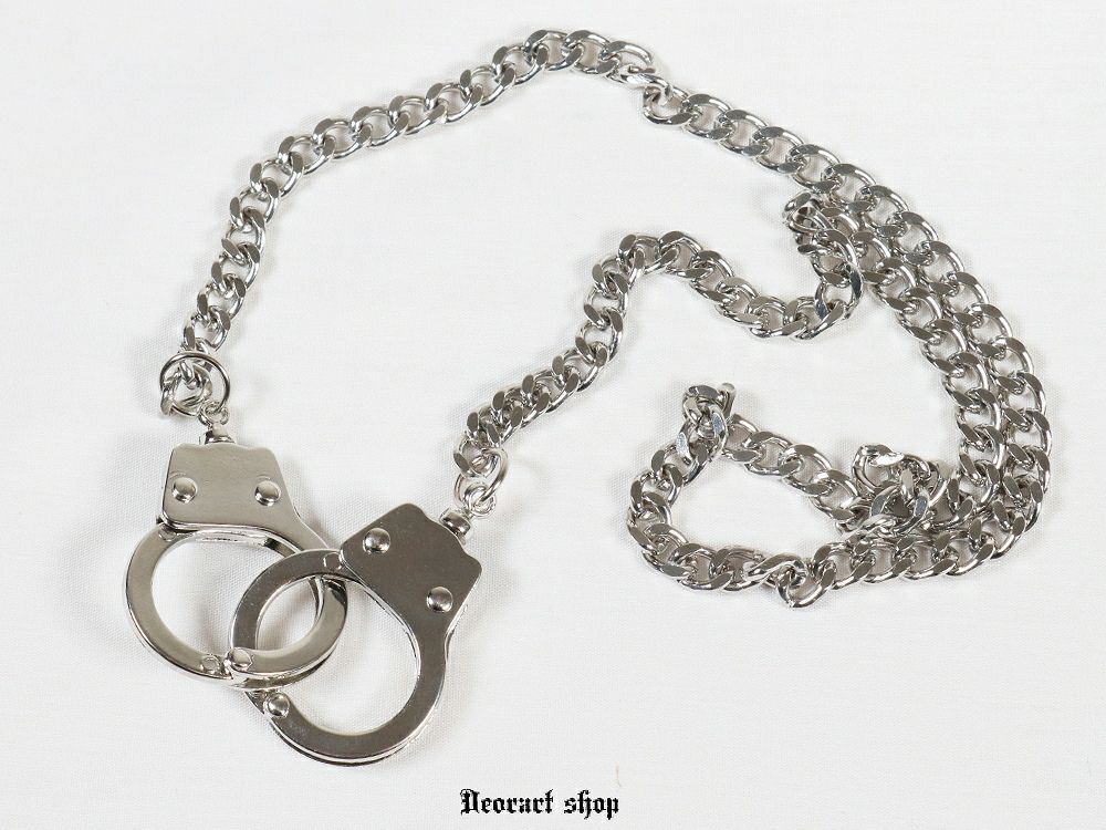 Deorart,ディオラート,ネックレス,喜平チェーン,喜平ネックレス,手錠モチーフ,かっこいい,アクセサリー,V系ファッション,パンクファッション,地雷系女子,地雷系男子,地雷系ファッション,通販,20代,30代,40代