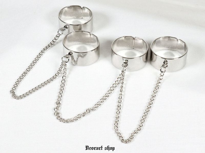 Deorart,ディオラート,リング,指輪,チェーン付き,かっこいい,V系ファッション,パンクファッション,通販,シルバーリング,20代,30代,40代