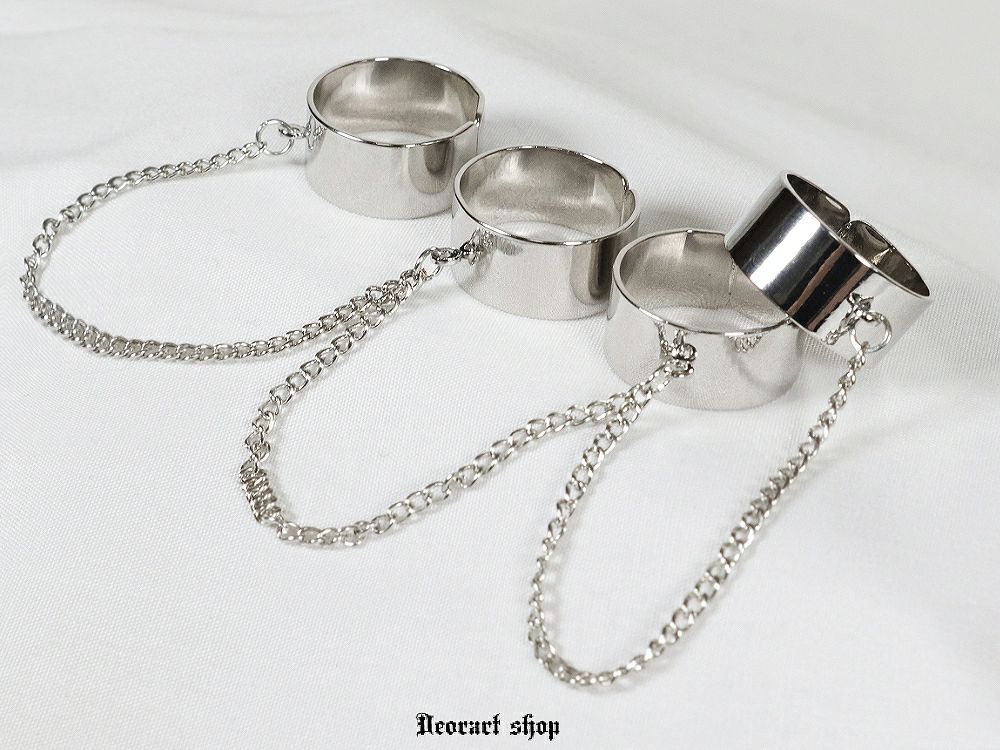 Deorart,ディオラート,リング,指輪,チェーン付き,かっこいい,V系ファッション,パンクファッション,通販,シルバーリング,20代,30代,40代