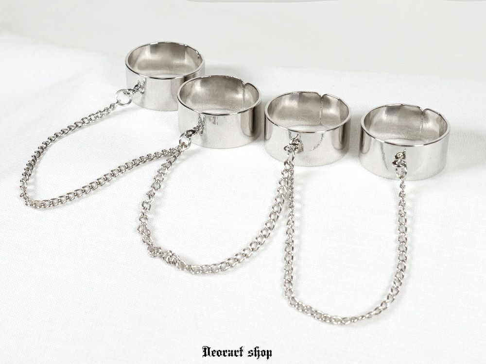 Deorart,ディオラート,リング,指輪,チェーン付き,かっこいい,V系ファッション,パンクファッション,通販,シルバーリング,20代,30代,40代