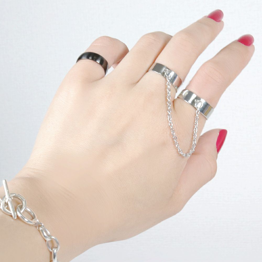 Deorart,ディオラート,リング,指輪,チェーン付き,チェーンリング,かっこいい,シルバーリング,パンクファッション,V系ファッション,通販,20代,30代,40代