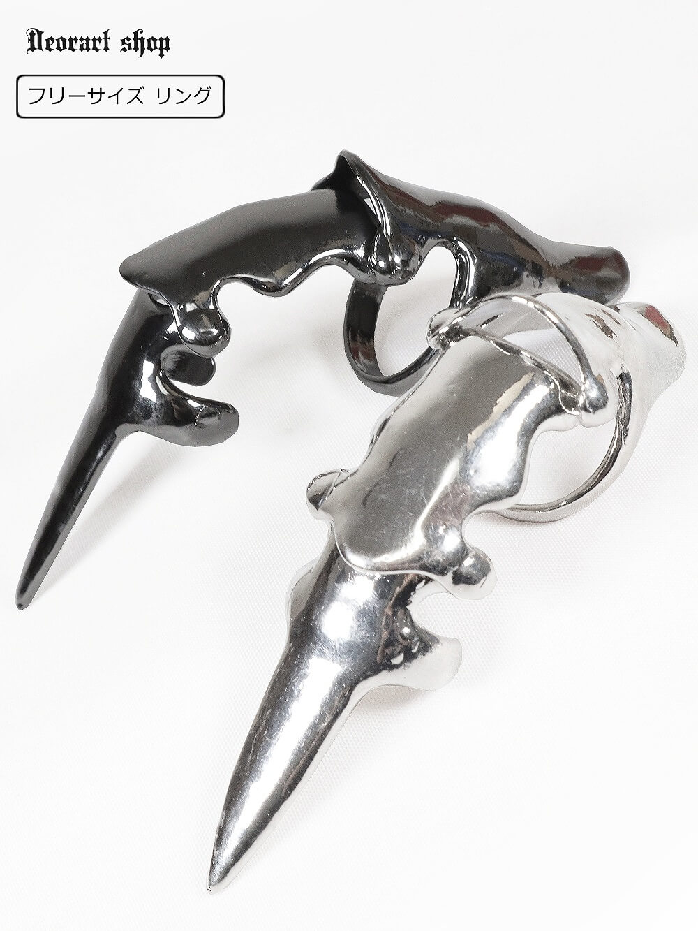 Deorart,ディオラート,アーマーリング,フィンガーリング,,ネイルリング,シルバーアクセ,V系ファッション,パンクファッション,通販,ホスト系ファッション,